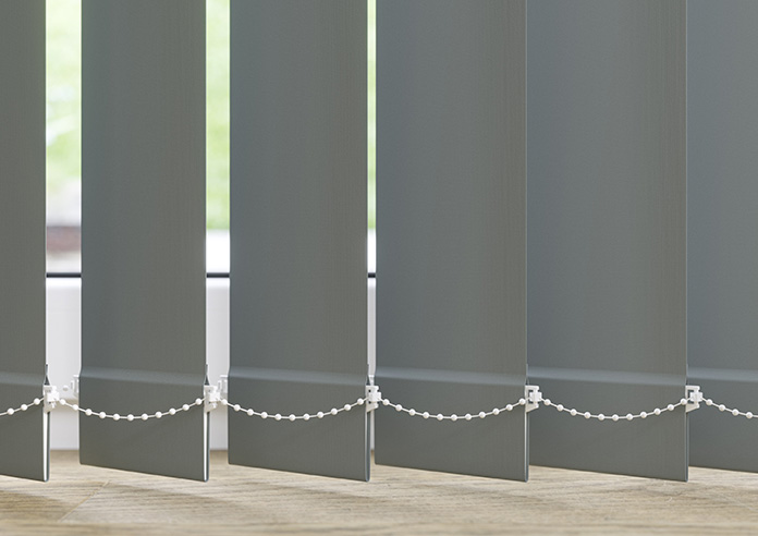 Trinity (FR Blackout), Cosmic Grey - Vertical Blind Slats - Image 3